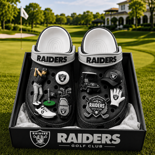 Premium NFL LVR Golf Club Charm Clogs
