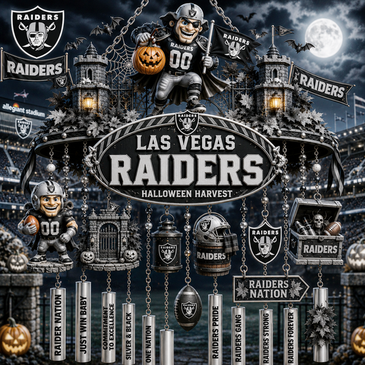 Premium NFL LVR Halloween Wind Chime
