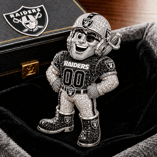 Premium NFL LVR Luxury Sculptural Brooch