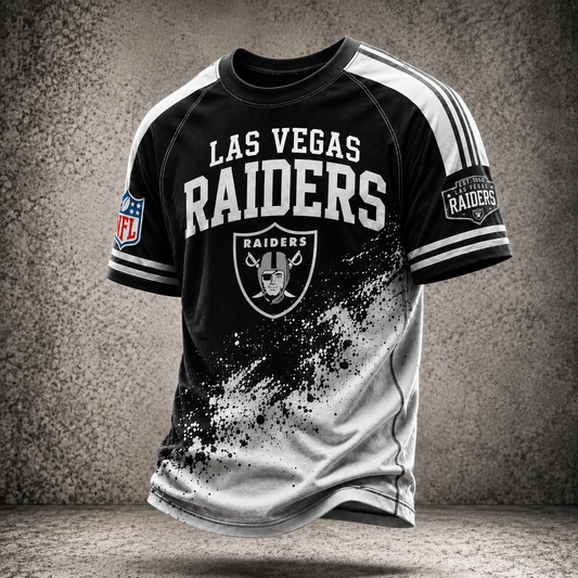 Premium NFL LVR Vintage Paint Splatter Performance T-Shirt