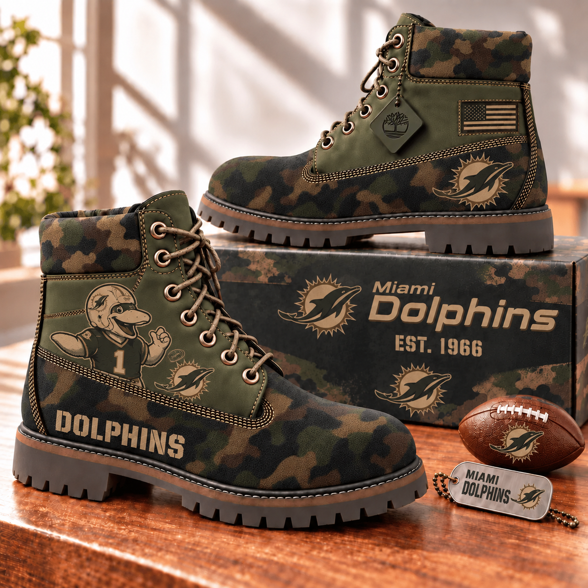Premium NFL MD Camo Boots V3