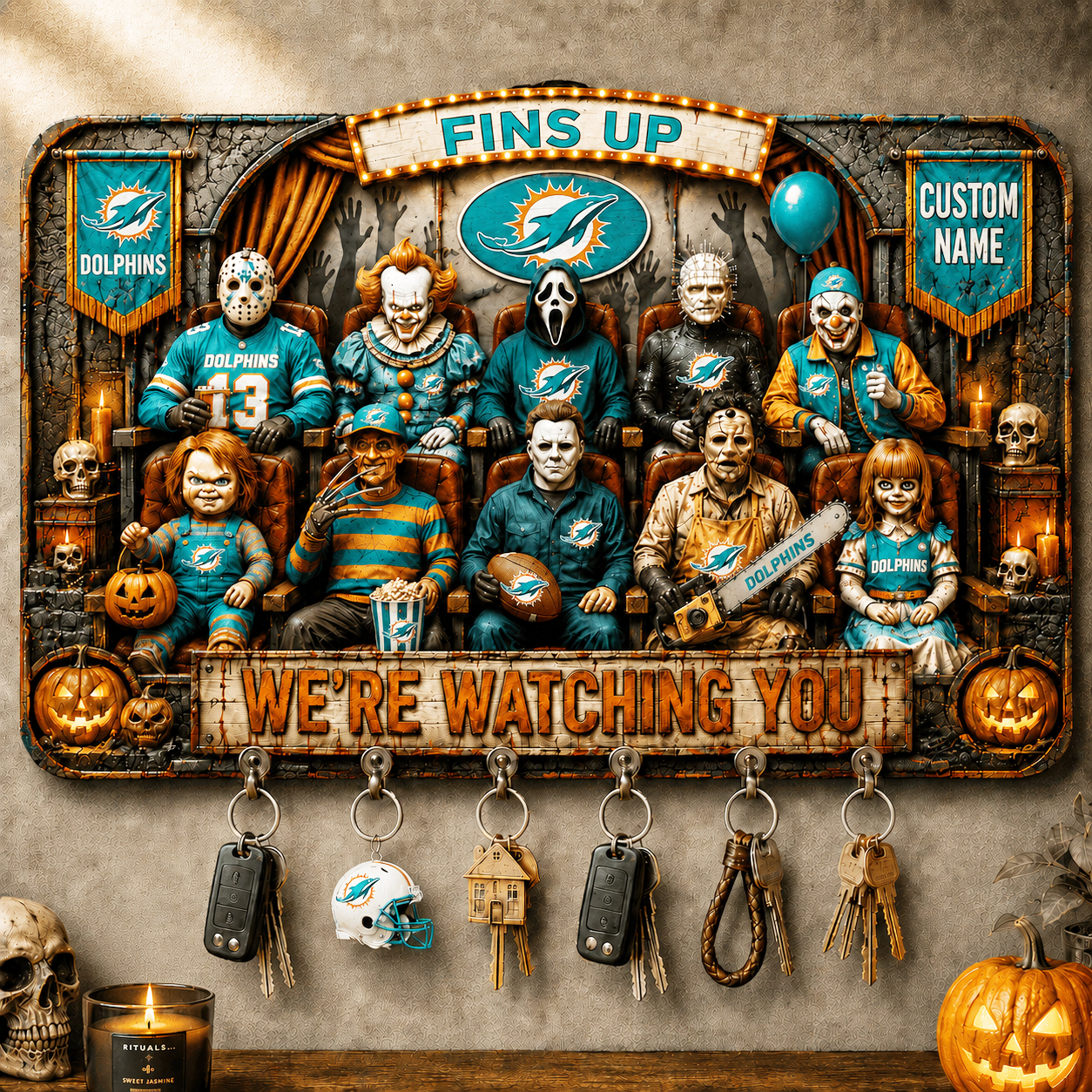 Premium NFL MD Horror Icons Halloween