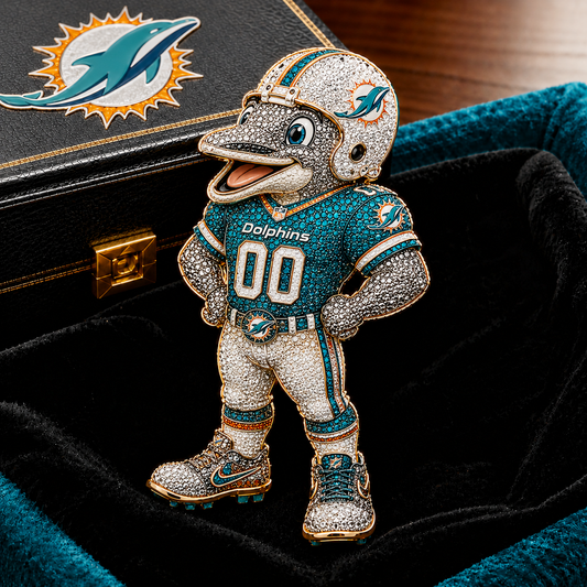 Premium NFL MD Luxury Sculptural Brooch