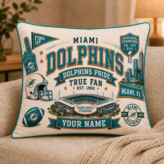 Premium NFL MD Vintage Pillow