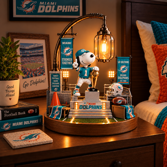 Premium NFL MD x SNP Themed Bedside Lamp