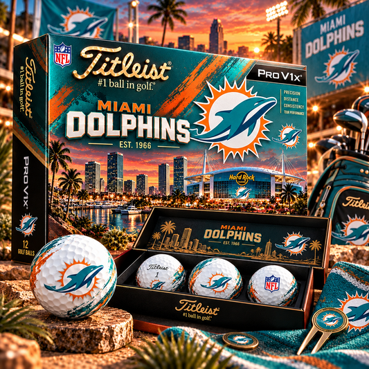 Premium NFL MD x Titleist Pro V1 Herritage Golf Ball Set V4