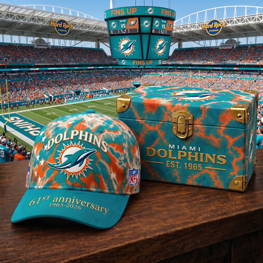 Premium NFL MIA Anniversary Pride Cap