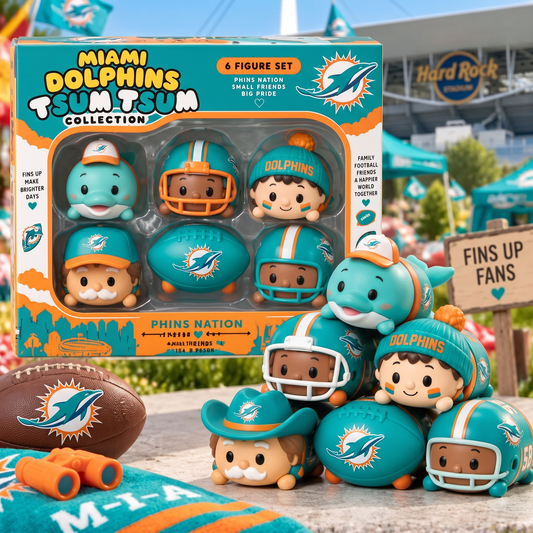 Premium NFL MIA Tsum Tsum Collector Set