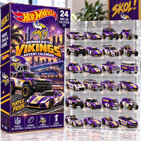 Premium NFL MIN Mini Car Advent Calendar V4
