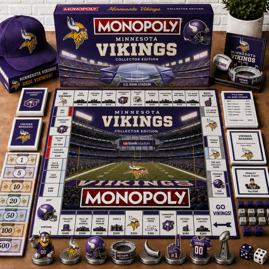 Premium NFL MIN Monopoly Collector’s Edition Board Game