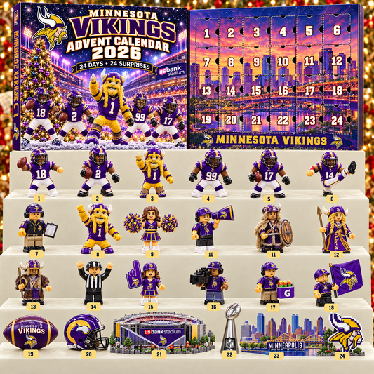 Premium NFL MV 24-Piece Football Collectible Advent Calendar V2