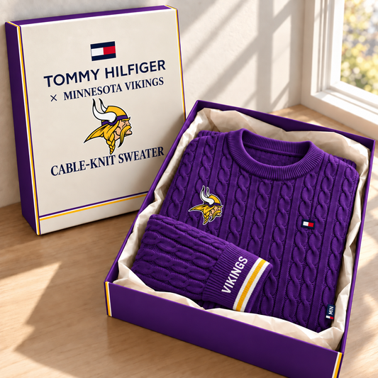 Premium NFL MV Cable Knit Sweater