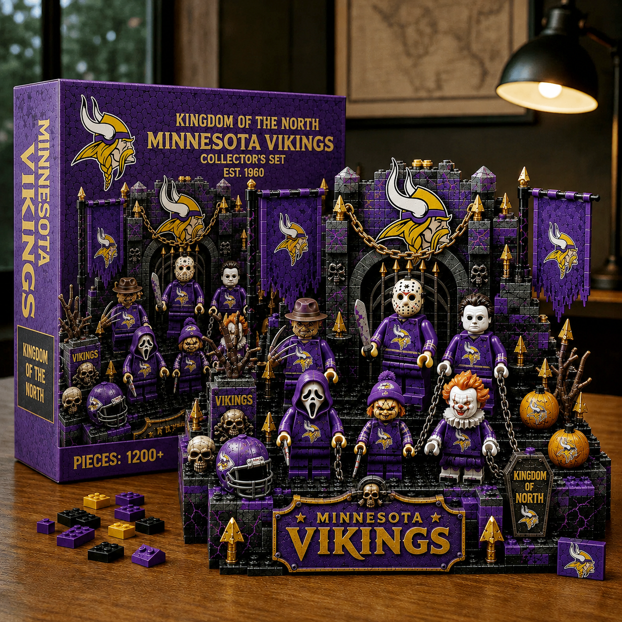 Premium NFL MV Halloween Building Block Collector’s Set