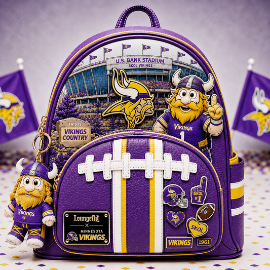 Premium NFL MV Mascot Football Fan Backpack