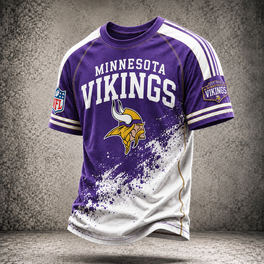 Premium NFL MV Vintage Paint Splatter Performance T-Shirt