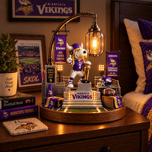 Premium NFL MV x SNP Themed Bedside Lamp