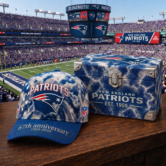 Premium NFL NE  Anniversary Pride Cap