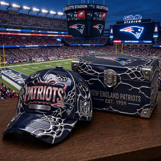Premium NFL NE Metallic Legacy Anniversary