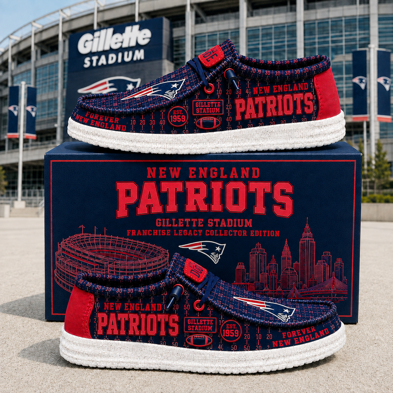 Premium NFL NEP Heritage Loafer Shoes