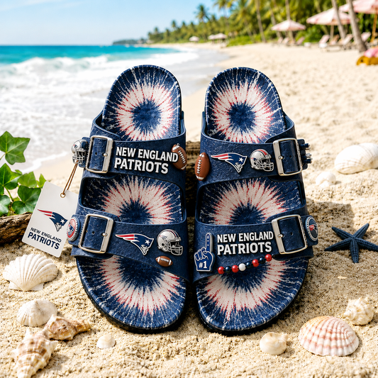 Premium NFL NEP Summer Splash Birkenstocks Shoes