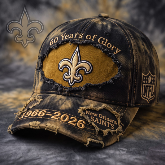 Premium NFL NO Glory Vintage Distressed Embroidered Cap