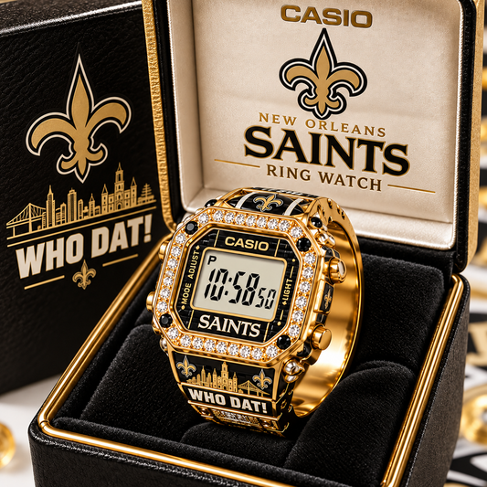 Premium NFL NO Gold Ring Watch