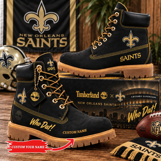 Premium NFL NO Heritage Boots Custom Name