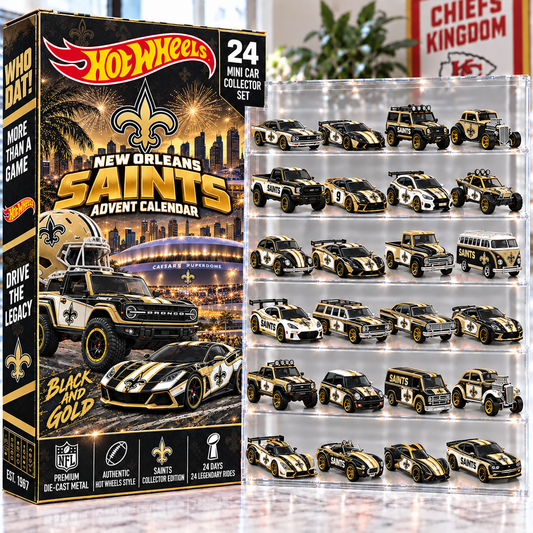 Premium NFL NO Mini Car Advent Calendar V4