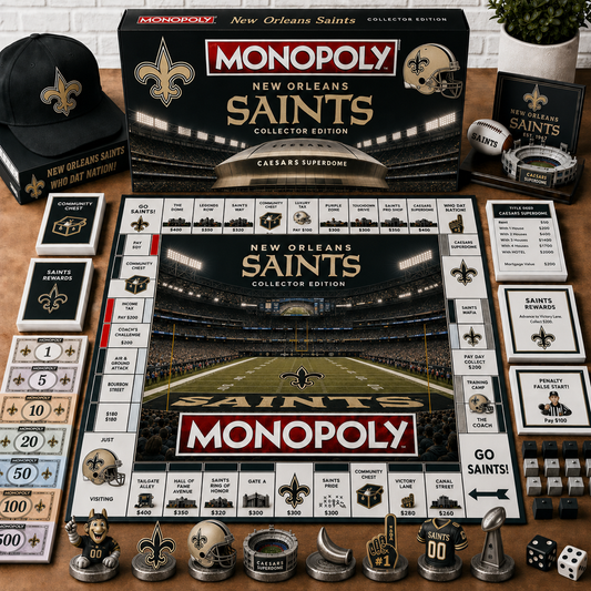 Premium NFL NO Monopoly Collector’s Edition Board Game