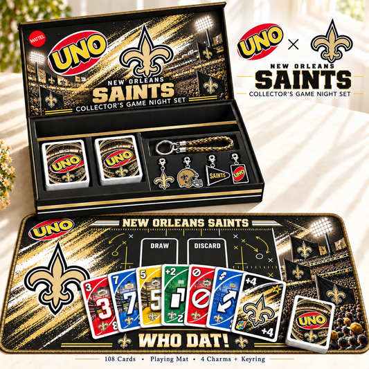 Premium NFL NO Uno Board Game Set
