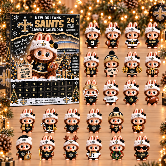 Premium NFL NO x Labubu Christmas Avent Calendar V7