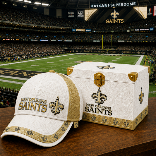 Premium NFL NOS Embossed Leather Cap