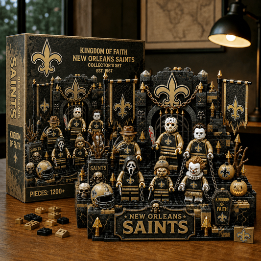 Premium NFL NOS Halloween Building Block Collector’s Set