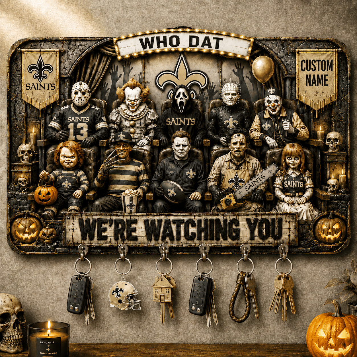 Premium NFL NOS Horror Icons Halloween