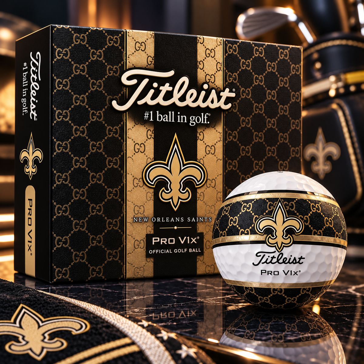 Premium NFL NOS x GC x Titleist Pro V1 Golf Ball Set V3