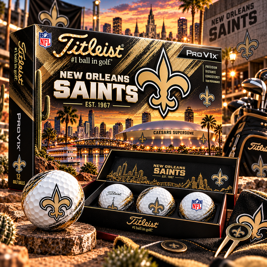 Premium NFL NOS x Titleist Pro V1 Herritage Golf Ball Set V4