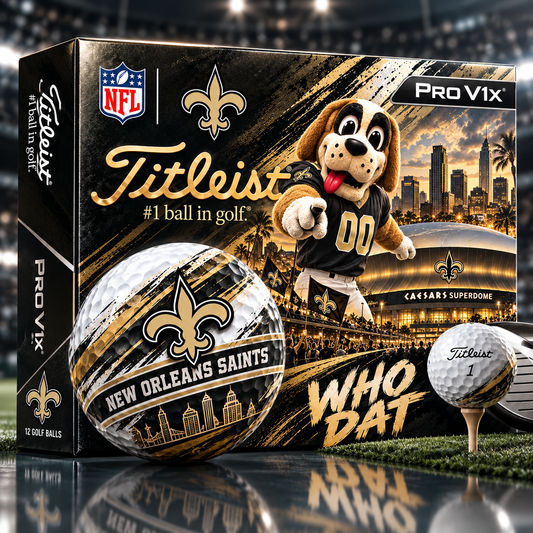 Premium NFL NOS x Titleist Pro V1 Skyline & Stadium Golf Balls Set