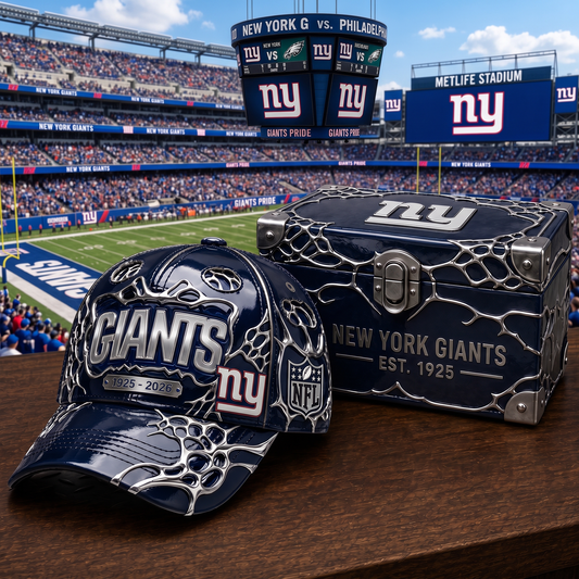 Premium NFL NYG Metallic Legacy Anniversary