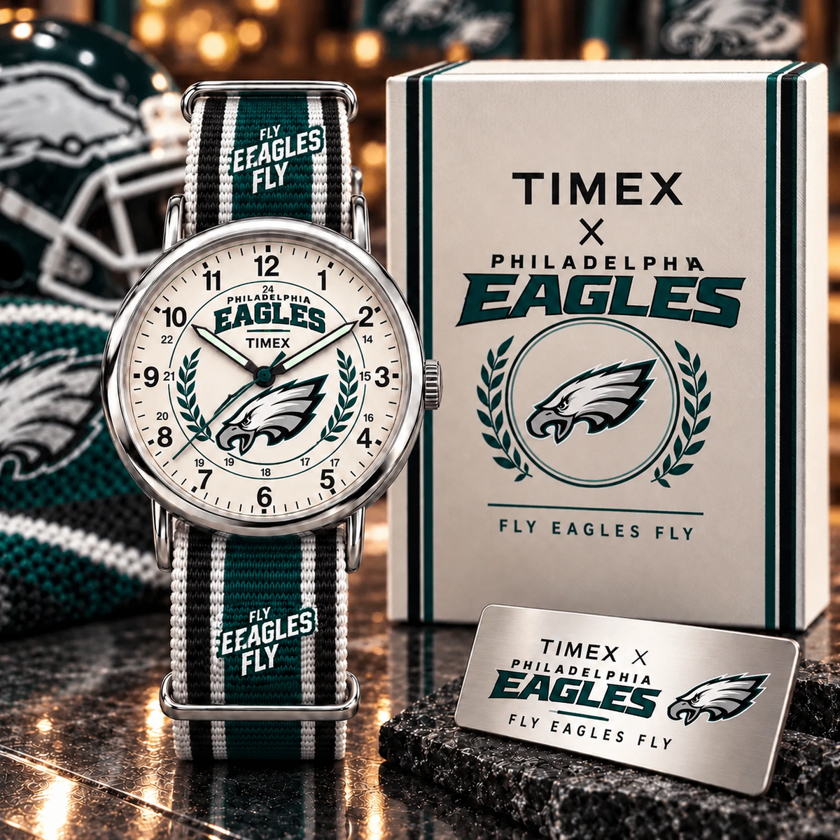 Premium NFL PE Cream Dial Watch