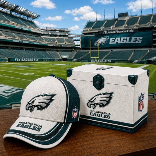 Premium NFL PE Embossed Leather Cap V2