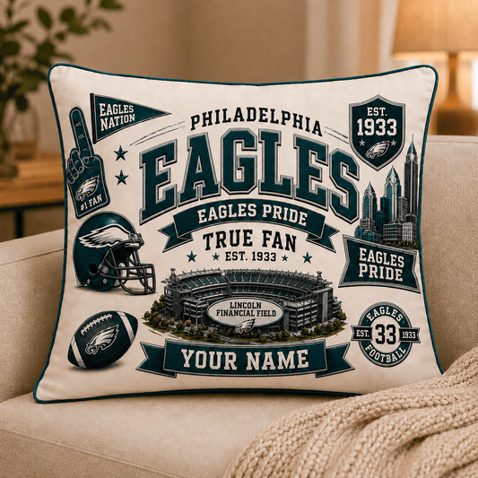 Premium NFL PE Vintage Pillow