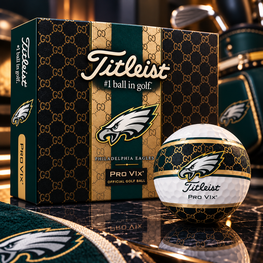 Premium NFL PE x GC x Titleist Pro V1 Golf Ball Set V3