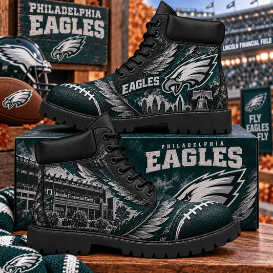 Premium NFL PHI Heritage Skyline Boots V4