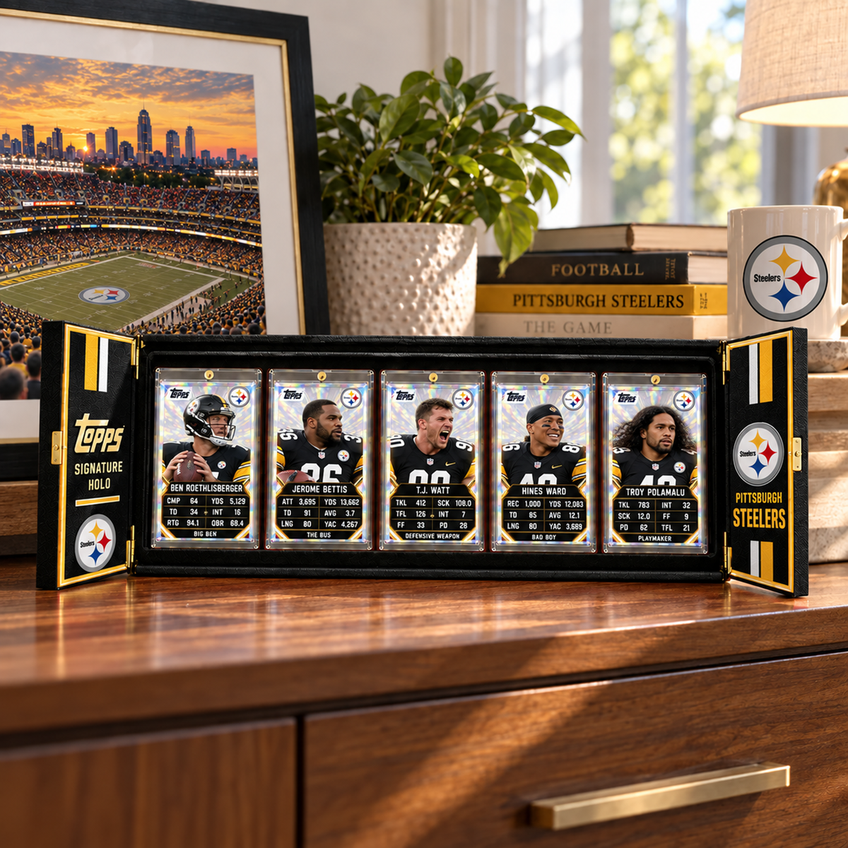 Premium NFL PIT Card Collector‘s Box Set