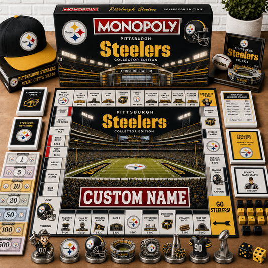 Premium NFL PIT Collector’s Edition Board Game Custom name