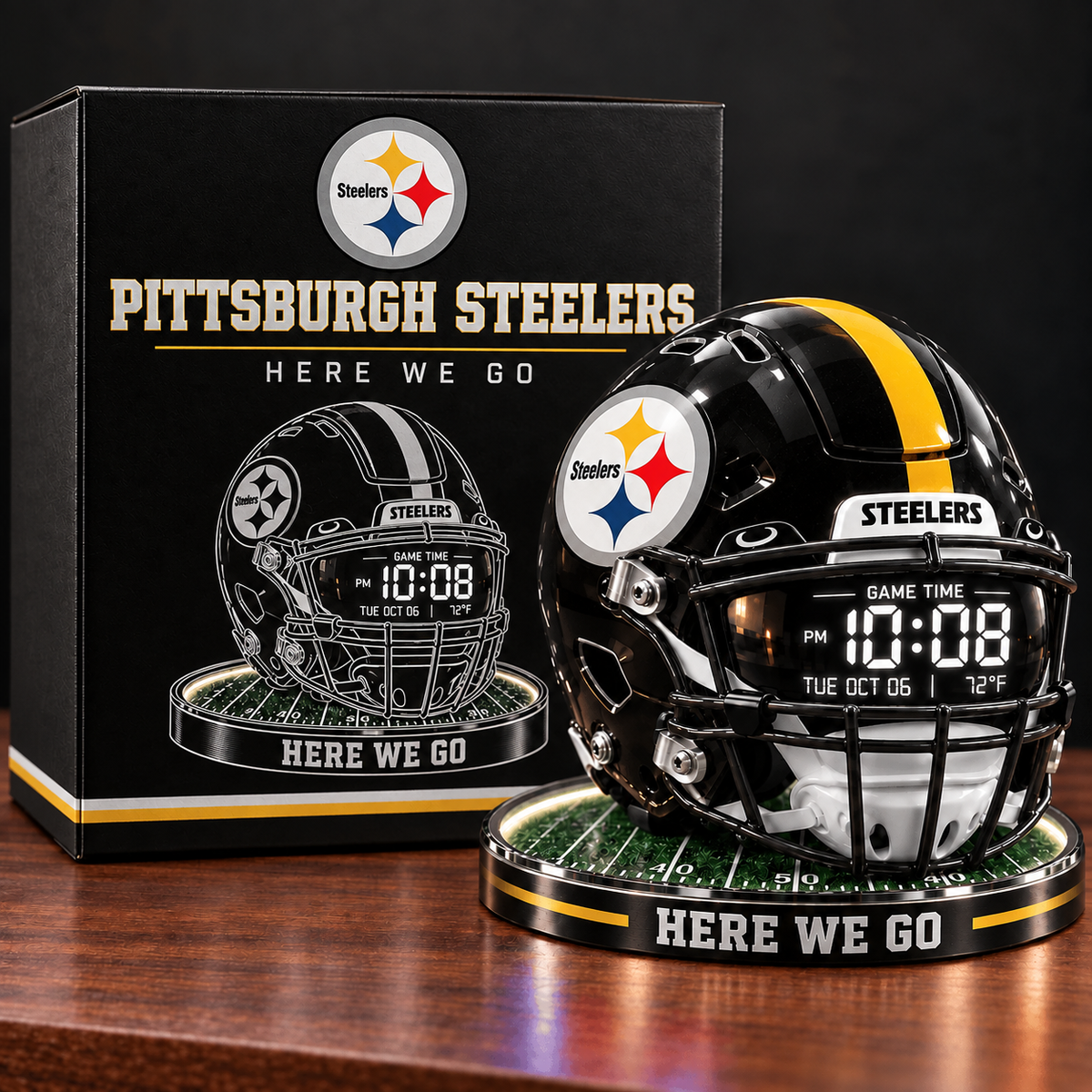 Premium NFL PS Special Digital Clock