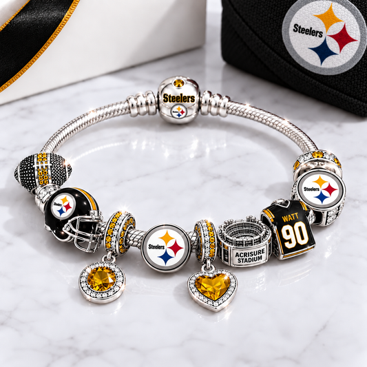 Premium NFL PS Team Spirit Charm Bracelet V8