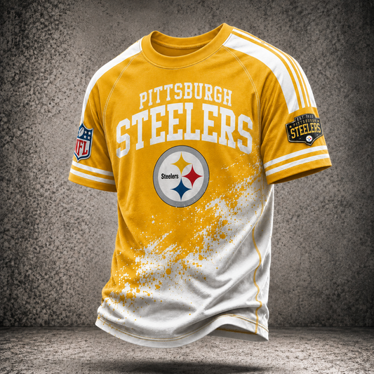 Premium NFL PS Vintage Paint Splatter Performance T-Shirt