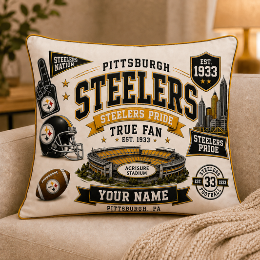 Premium NFL PS Vintage Pillow