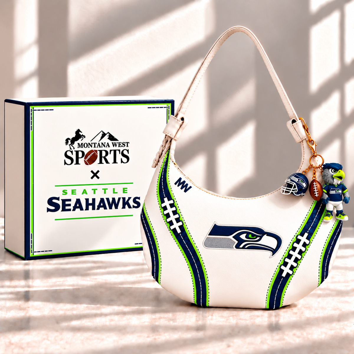 Premium NFL SEA Hobo Bag